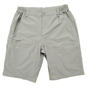 Willit Olive Green Women's Casual Golf Shorts Water Resistant M Zip Cargo Pocket